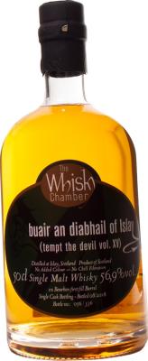 buair an diabhail of Islay tempt the devil vol. XV ex Bourbon first fill Barrel 56.9% 500ml