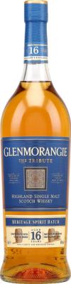 Glenmorangie 16yo The Tribute Heritage Spirit Batch Travel Retail 43% 1000ml