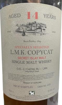 Secret Islay 2007 LMKC 51.9% 700ml