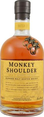 Monkey Shoulder Batch 27 Smooth And Rich 40% 700ml