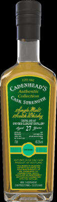 Speyside 1997 CA Authentic Collection 40.2% 700ml