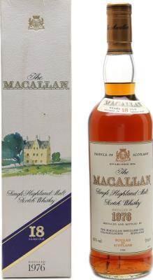 Macallan 1976 Sherry Wood 43% 700ml