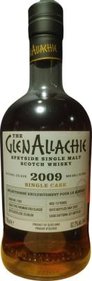 Glenallachie 2009 Single Cask Premier Cru Classe Hogshead Selected Exclusively for Quebec 62.2% 700ml