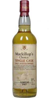 Glenrothes 1987 McC Single Cask #100099 43% 700ml