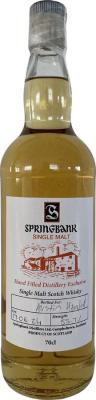 Springbank Hand Filled Distillery Exclusive 55.7% 700ml