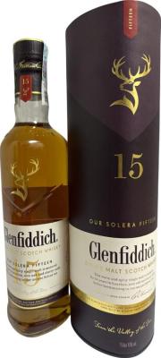 Glenfiddich 15yo Our Solera Fifteen 40% 750ml