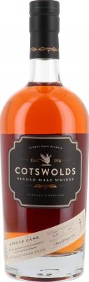 Cotswolds 2017 Charred Virgin Oak selected cavities in France 54% 700ml