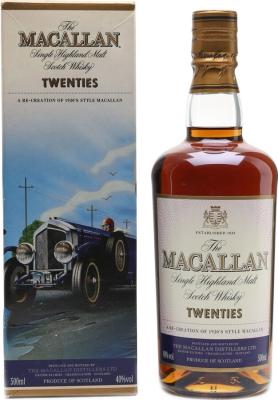 Macallan Travel Series Twenties Sherry Cask 40% 500ml