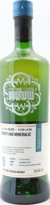 Glen Scotia 2014 SMWS 93.203 Mighty and mineralic 1st Fill Ex-Bourbon Barrel 59.3% 700ml