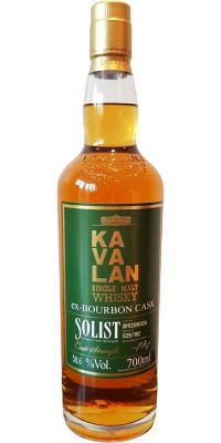 Kavalan Solist ex-Bourbon Cask B111209012A 58.6% 700ml