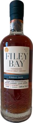 Filey Bay 2018 Single Cask Swiss Selection by Whisky Bibliothek Specially Selected by Guests at Whiskyschiff Luzern and Whisky Bibliothek for Whisky Mass Winterthur 49.9% 700ml