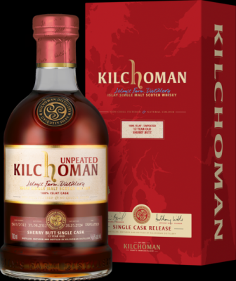 Kilchoman 2012 100% Islay Cask unpeated 50yo Hanseatische Weinhandelsgesellschaft 54.6% 700ml