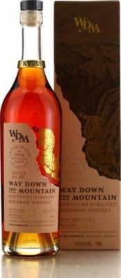 Way Down The Mountain 1996 Kentucky Straight Bourbon Whisky Batch No. 1 Imported To The E.U. by Hunter Laing 51.8% 700ml