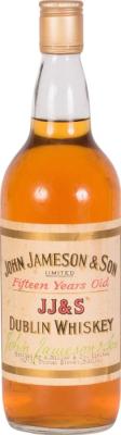 John Jameson & Son 15yo JJ&S A. Millar & Co Thomas Street Dublin 40% 700ml