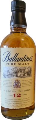 Ballantine's 12yo Pure Malt Allied Domecq Italia S.P.A. Assago 40% 700ml