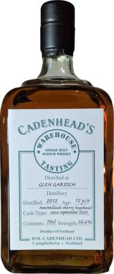 Glen Garioch 2012 CA Warehouse Tasting 56.6% 700ml