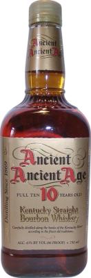 Ancient Age 10yo Kentucky Straight Bourbon Whisky 43% 750ml