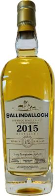 Ballindalloch 2015 Vintage Release Benelux 48.5% 700ml