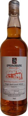 Springbank Hand Filled Distillery Exclusive 60% 700ml