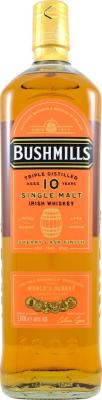 Bushmills 10yo Sherry Cask Finish Travel Retail 46% 1000ml