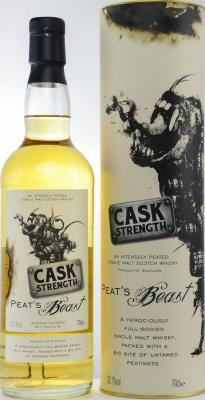 Peat's Beast Cask Strength FF 52.1% 700ml