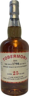 Tobermory 1995 Fine Vintage Cask Selection 51.8% 700ml