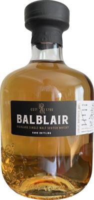 Balblair 2010 Hand Filled Distillery Exclusive 57.8% 700ml