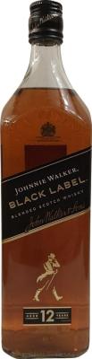 Johnnie Walker Black Label Blended Scotch Whisky 40% 1000ml