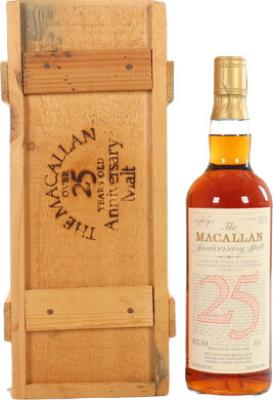 Macallan 1958 The Anniversary Malt 43% 750ml