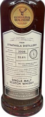 Strathisla 2008 GM Connoisseurs Choice Cask Strength 55.6% 700ml