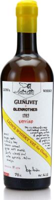 Lion's Whisky Charity Cask Vatting Glenlivet and Glenrothes 56.2% 700ml