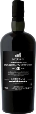 Longmorn 1994 Artist #14 Rothes Glen Collection Foundations 30yo 55.5% 700ml