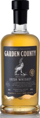 Garden County Irish Whisky Small Batch Virgin Oak Bourbon & Stout Casks 40% 700ml