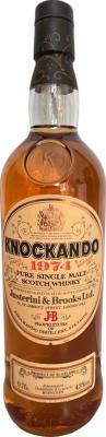 Knockando 1974 by Justerini & Brooks Ltd Chandon H. G.m.B.H. Muenchen 43% 750ml