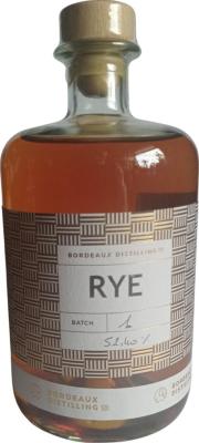 Bordeaux Distilling Rye Batch 1 52.4% 700ml