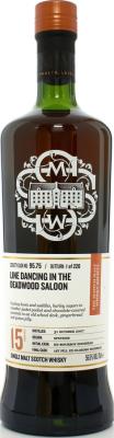 Auchroisk 2007 SMWS 95.75 Line dancing in the deadwood saloon 1st Fill Ex-Oloroso Sherry Hogshead Finish 56.6% 700ml