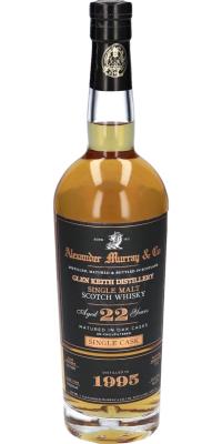 Glen Keith 1995 AMC Single Cask Hogshead 171309 54.2% 750ml