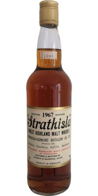 Strathisla 1967 GM Licensed Bottling 40% 700ml