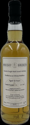 Distilled at an Orkney Distillery 2007 WhB 51% 700ml