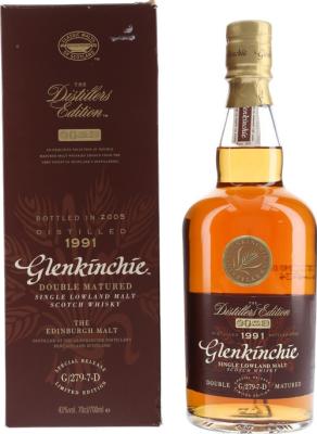 Glenkinchie 1991 The Distillers Edition Amontillado Cask-Wood 43% 700ml