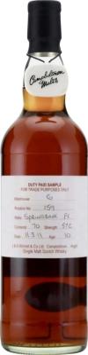 Springbank 2011 Duty Paid Sample For Trade Purposes Only 57.2% 700ml