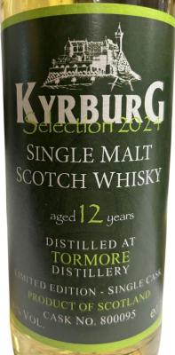 Tormore 12yo UD Kyrburg Selection 2024 54% 700ml