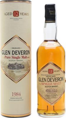 Glen Deveron 1984 Bacardi-Martini Espana S.A. Madrid 40% 700ml