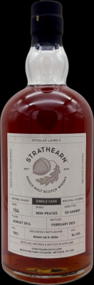 Strathearn 2014 Private Cask Anam na h-Alba 54.1% 700ml