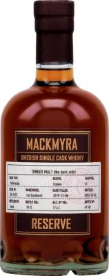 Mackmyra 2019 Reserve Portvinsfat Time 2 Taste 57.4% 700ml