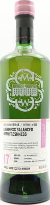 Tormore 2006 SMWS 105.43 Lushness balanced with freshness 2nd Fill Ex-Bourbon Barrel 54.9% 700ml