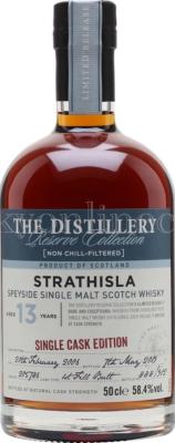 Strathisla 2006 The Distillery Reserve Collection First Fill Butt #205786 58.4% 500ml