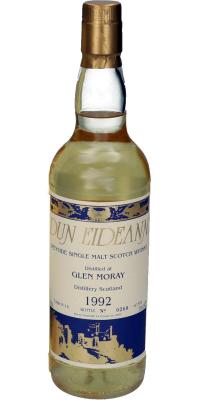 Glen Moray 1992 De 14 Auxil 43% 700ml