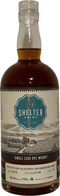 Shelter Point 2009 Single Cask Rye Whisky American Oak Barrels #346 Kensington Wine Market 58.8% 750ml