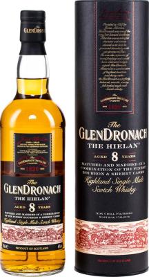 Glendronach 8yo The Hielan Bourbon & Sherry Casks 46% 700ml